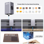 Creality Falcon A1 10W Laser Engraver – Class 1 Enclosed Laser Cutter with HD Camera & Air Assist SainSmart.com