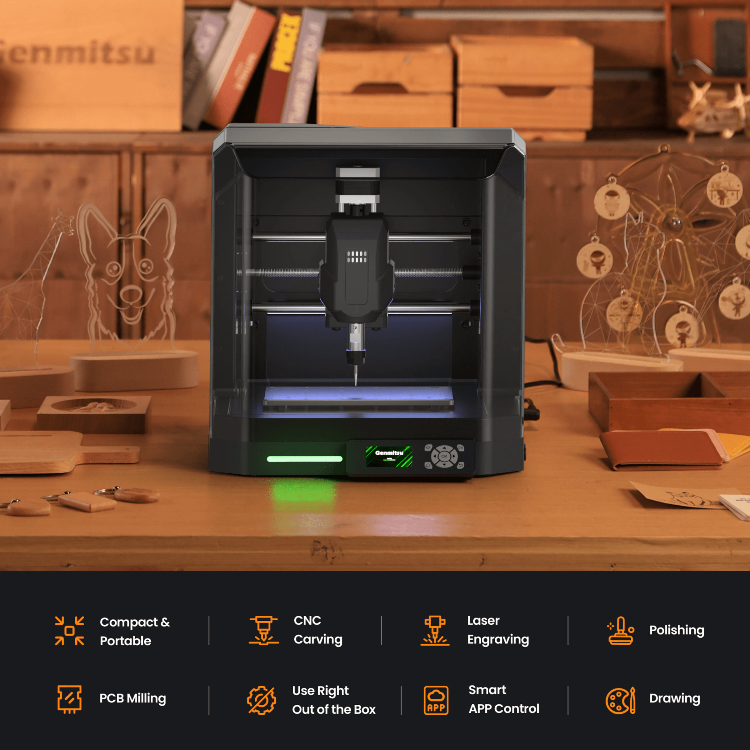 Cubiko CNC Router, An Affordable Desktop CNC for Everyone SainSmart.com