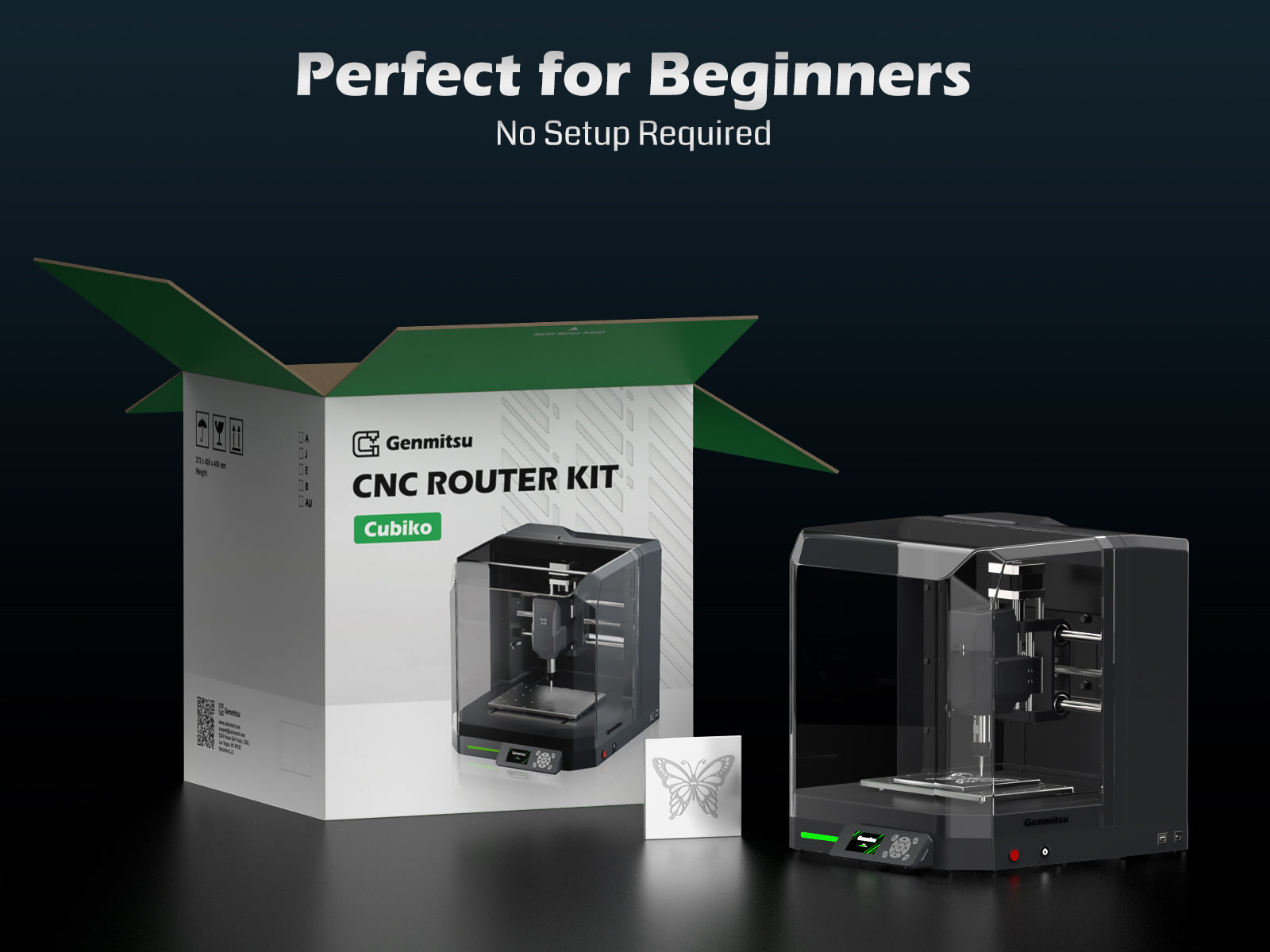 Cubiko CNC Router, An Affordable Desktop CNC for Everyone SainSmart.com