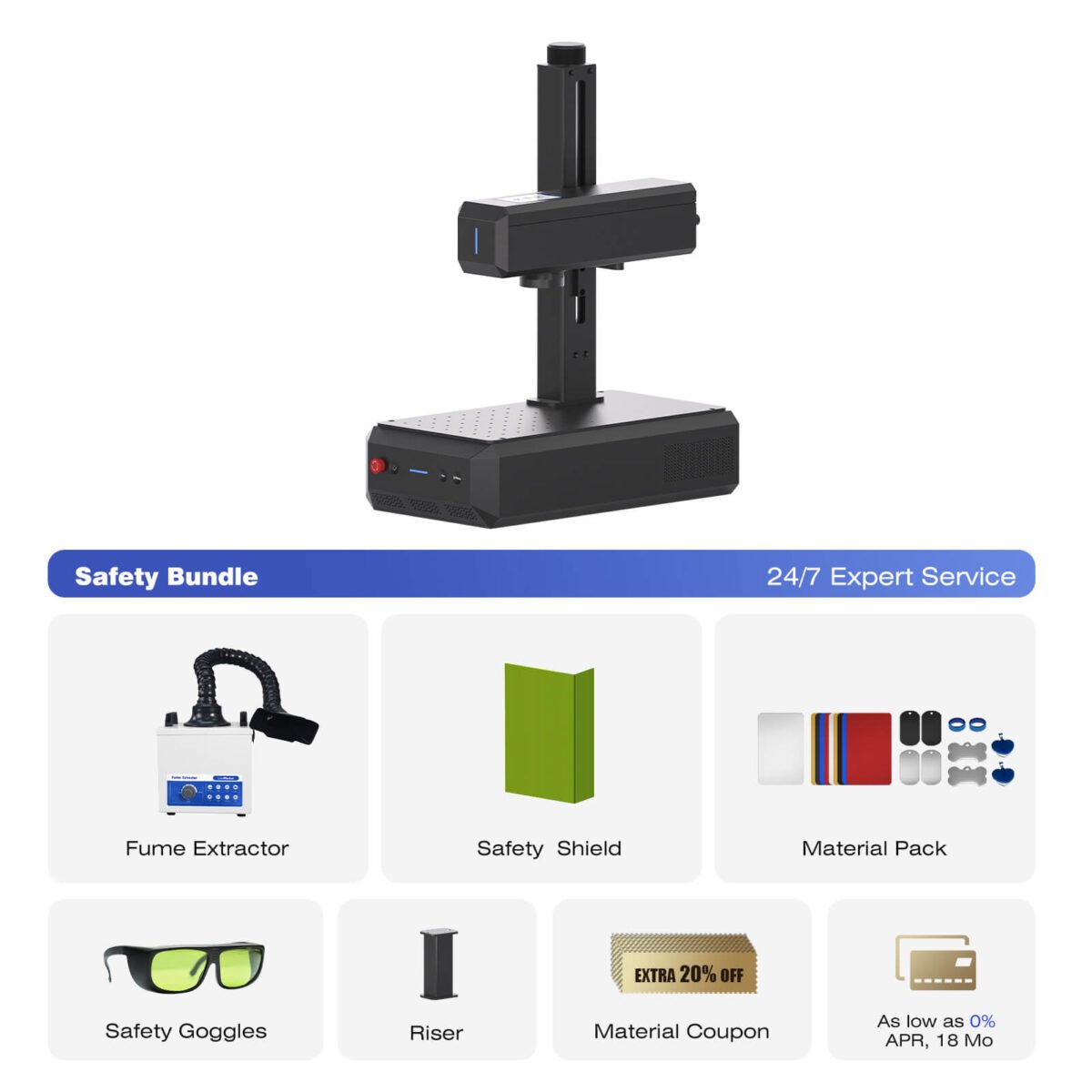 ComMarker B6 Fiber Laser Engraver