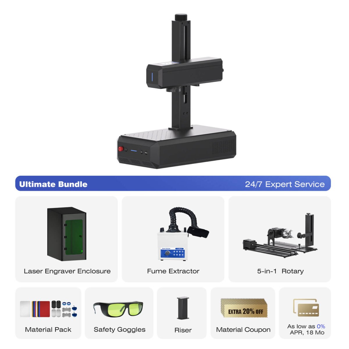 ComMarker B6 Fiber Laser Engraver