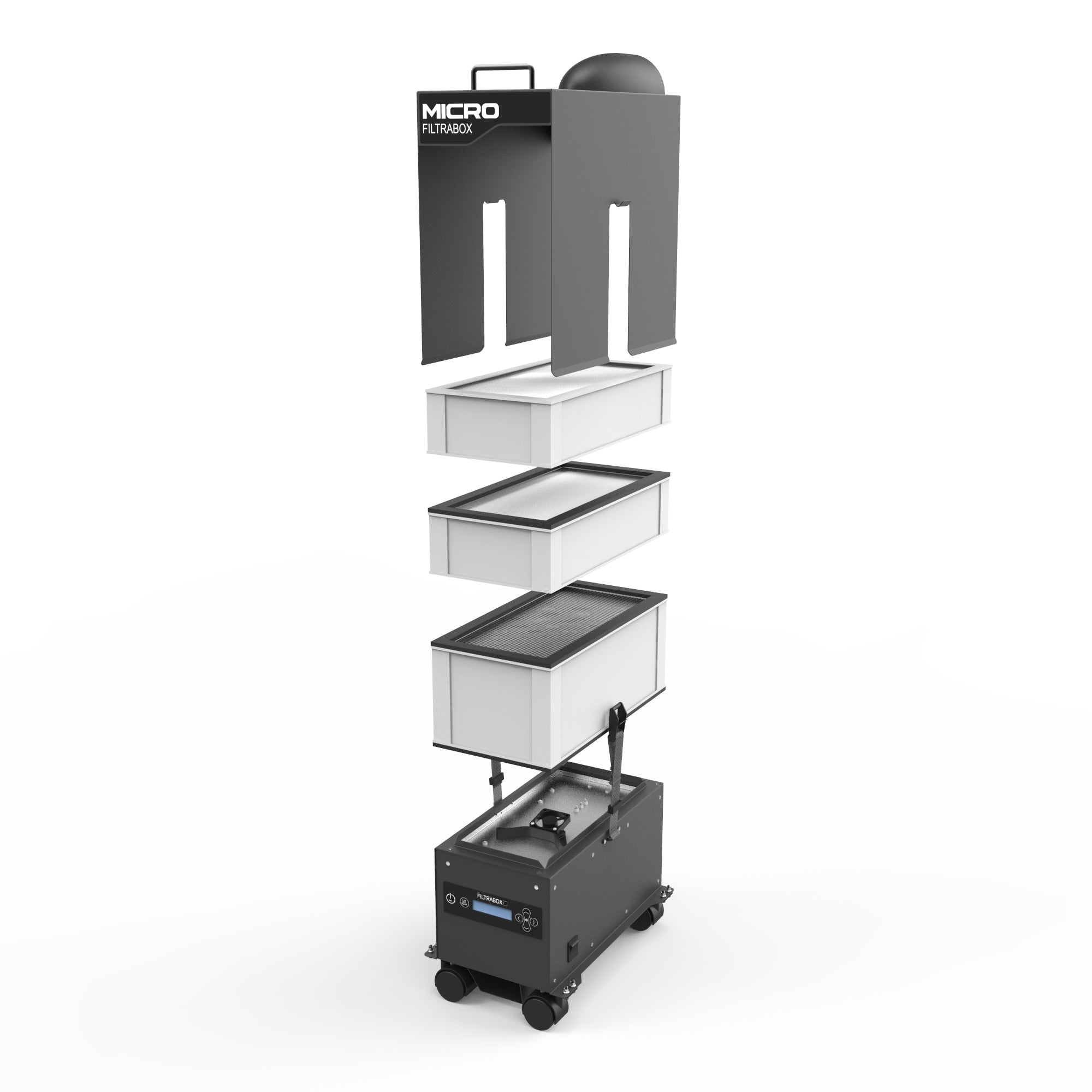 Filtrabox Micro Fume Extraction System – Multi-Configuration (Standard / DTF / 3DP / Solder)