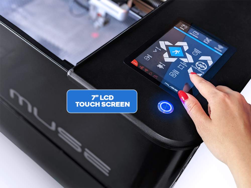 FSL Muse 3D – Desktop CO₂ Laser Cutter & Engraver with Autofocus