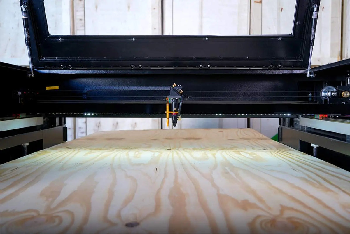 FSL Pro Series PS48 – Industrial Large-Format CO₂ Laser Cutting & Engraving System - Cutters from Full Spectrum Laser