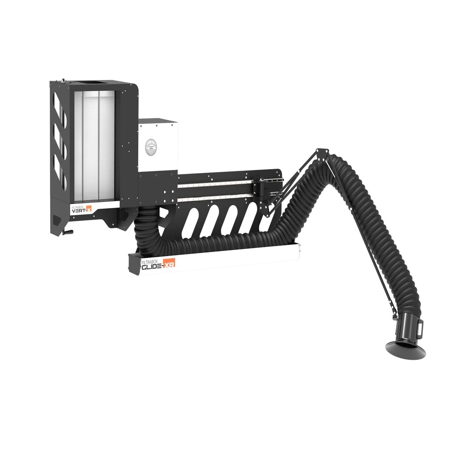 Filtrabox Vert-X Fume Extraction System – High-Capacity HEPA & Carbon Filtration for Laser and Welding Applications