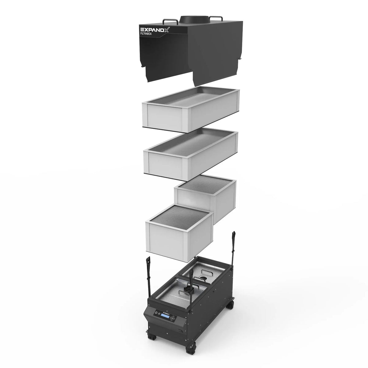 Filtrabox Expand X-1 Fume Extraction System – Compact HEPA & Carbon Air Filtration Unit - Manufacturing from FiltraBox