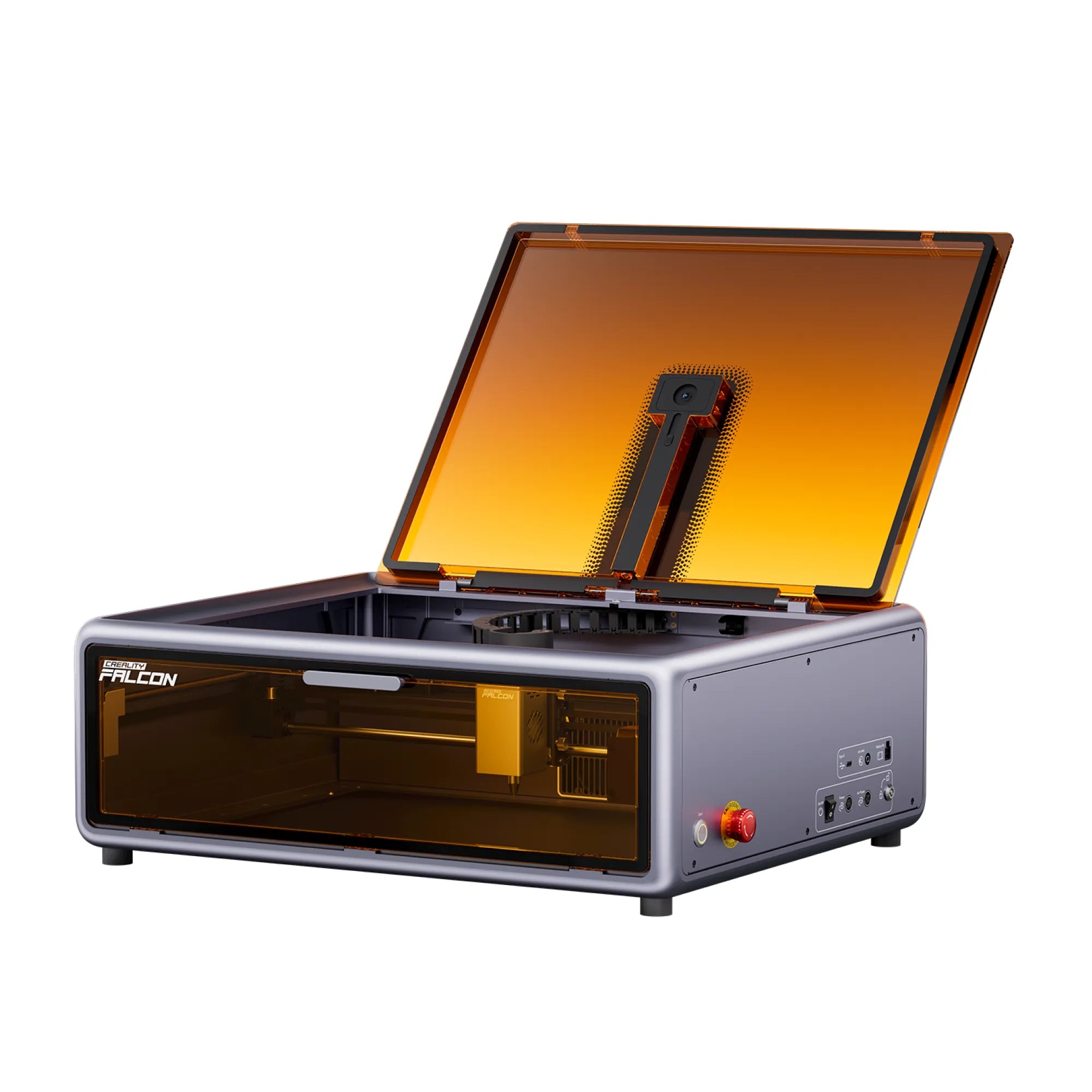 Creality Falcon A1 10W Laser Engraver, Enclosed Laser Cutter with Air Assist, HD Camera Positioning, Beginner-friendly, Class 1 Safety Laser Engravering Machine for Wood and Metal, Acrylic SainSmart.com