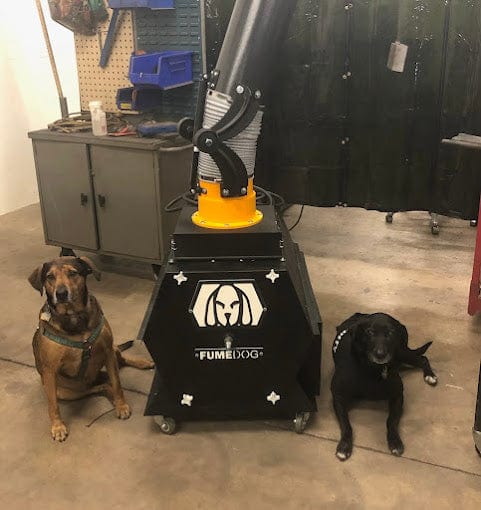 Fume Dog – Bulldog-PT – Portable Welding Fume Extractor with Filters