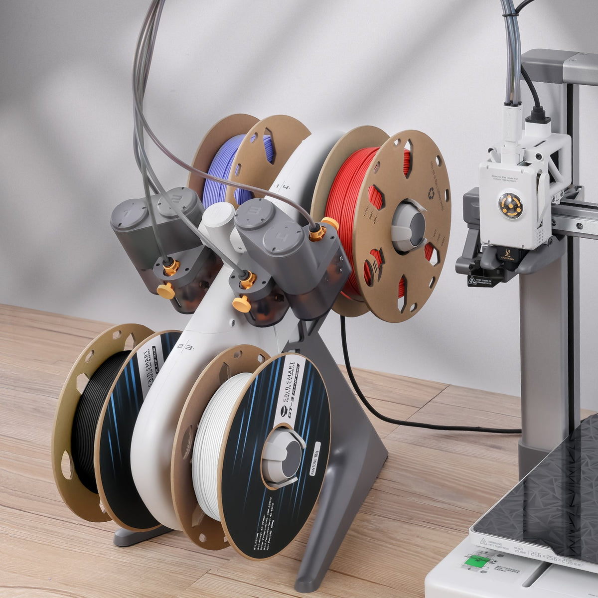 SainSmart GT-3 High-Speed Matte PLA Filament Bundle – 1.75mm, 500g × 4 Spools (2kg Total) SainSmart.com