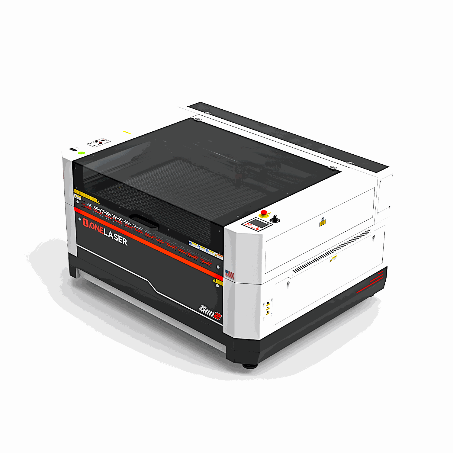 OneLaser Hydra™ 13 Gen2 - CO₂ Glass/RF Industrial Hybrid Laser Engraver OneLaser