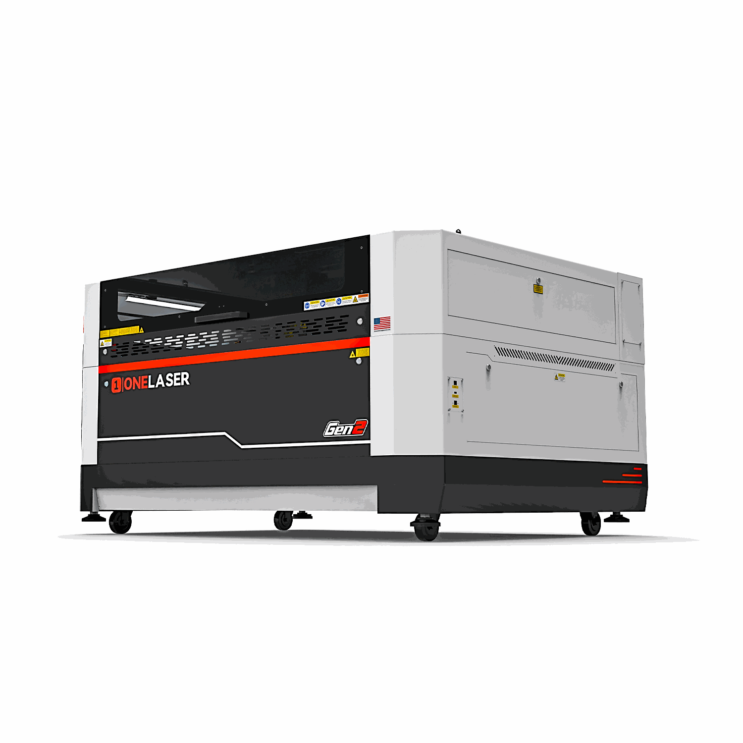 OneLaser Hydra™ 13 Gen2 - CO₂ Glass/RF Industrial Hybrid Laser Engraver OneLaser