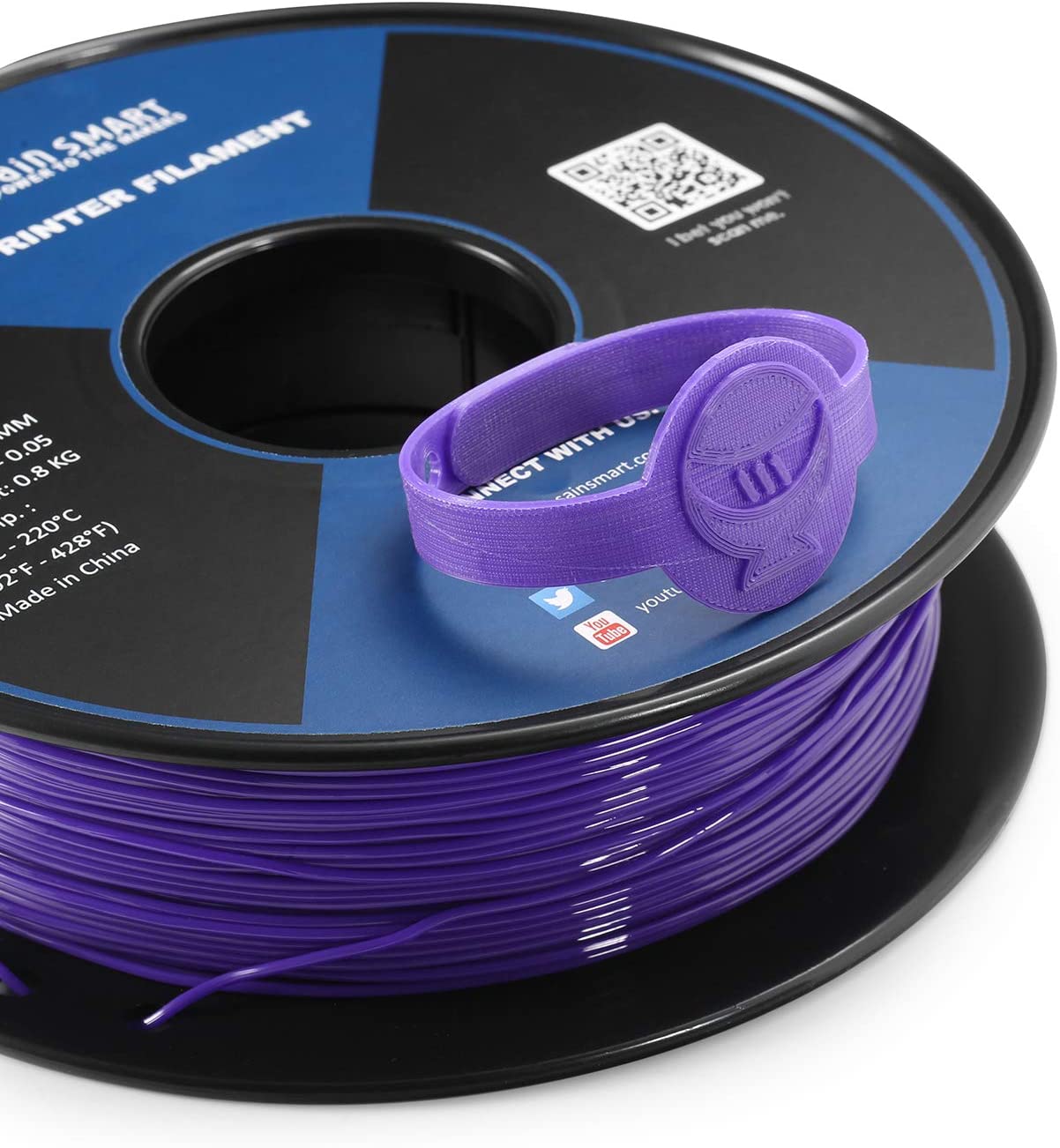 Neon Color TPU Filament Bundle Kit, Cyberpunk Color 1.75mm 0.8kg/1.76lb SainSmart.com