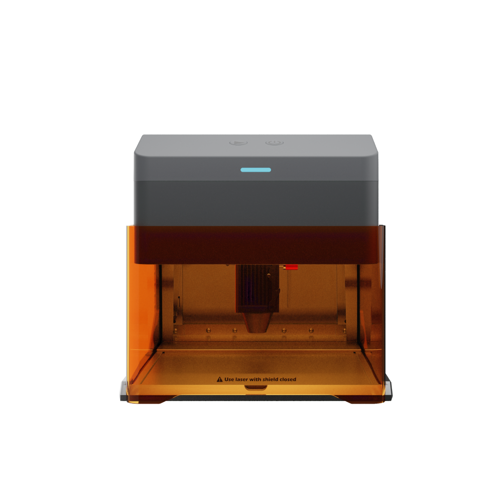 Kiosk Laser Engraver Machine, Compact, Open-to-use, 2.5W/5W/10W, Home Laser Cutter with Acrylic Enclosure SainSmart.com