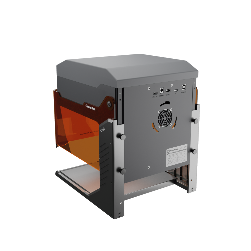Kiosk Laser Engraver Machine, Compact, Open-to-use, 2.5W/5W/10W, Home Laser Cutter with Acrylic Enclosure SainSmart.com