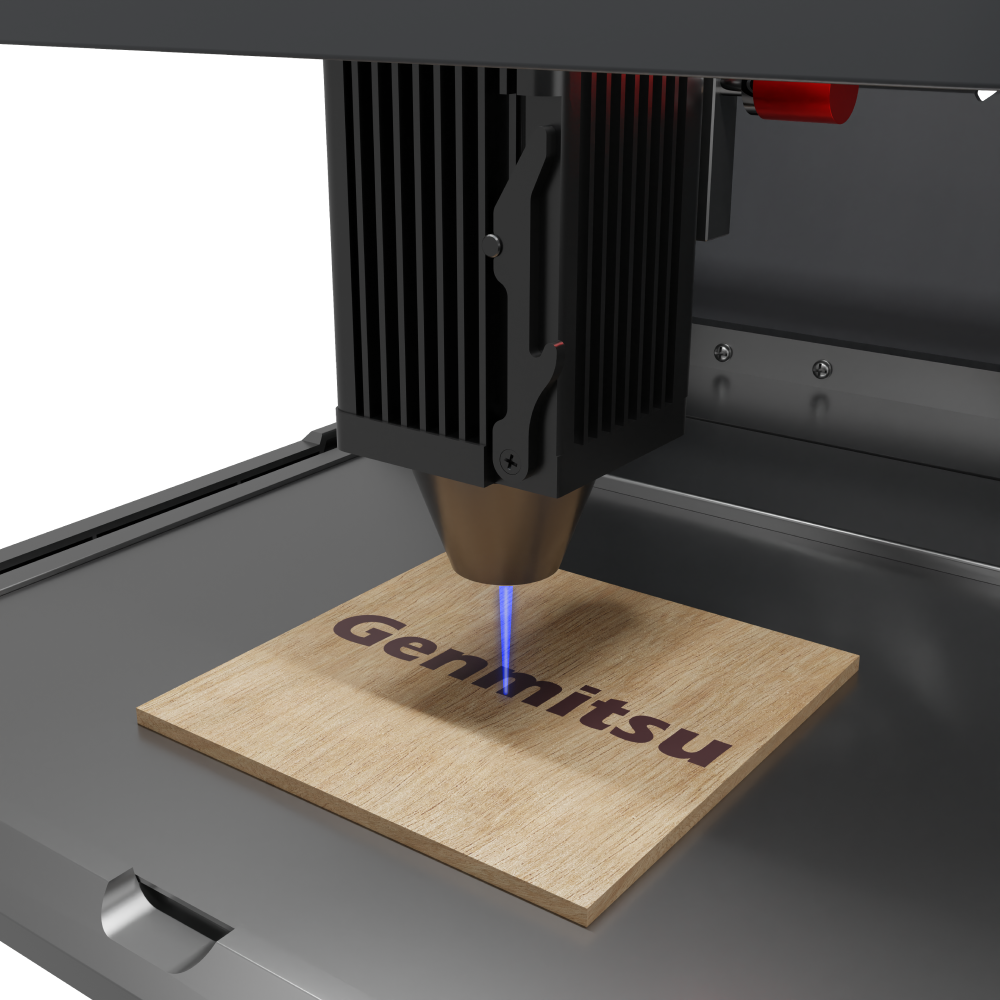 Kiosk Laser Engraver Machine, Compact, Open-to-use, 2.5W/5W/10W, Home Laser Cutter with Acrylic Enclosure SainSmart.com
