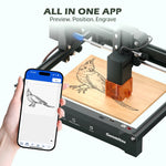 Genmitsu Kortek Laser Engraver Machine – 2.5W / 5W / 10W Portable CNC Laser Engraver & Cutter SainSmart.com