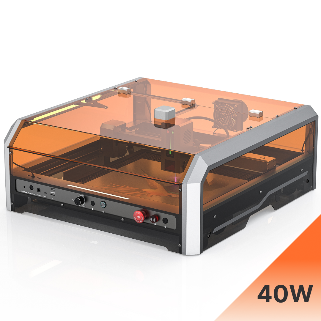 L8 Laser Engraver Machine, 20W/40W Power, 40000mm/min High Speed All-in-one, Air Assist, Lightburn Camera SainSmart.com