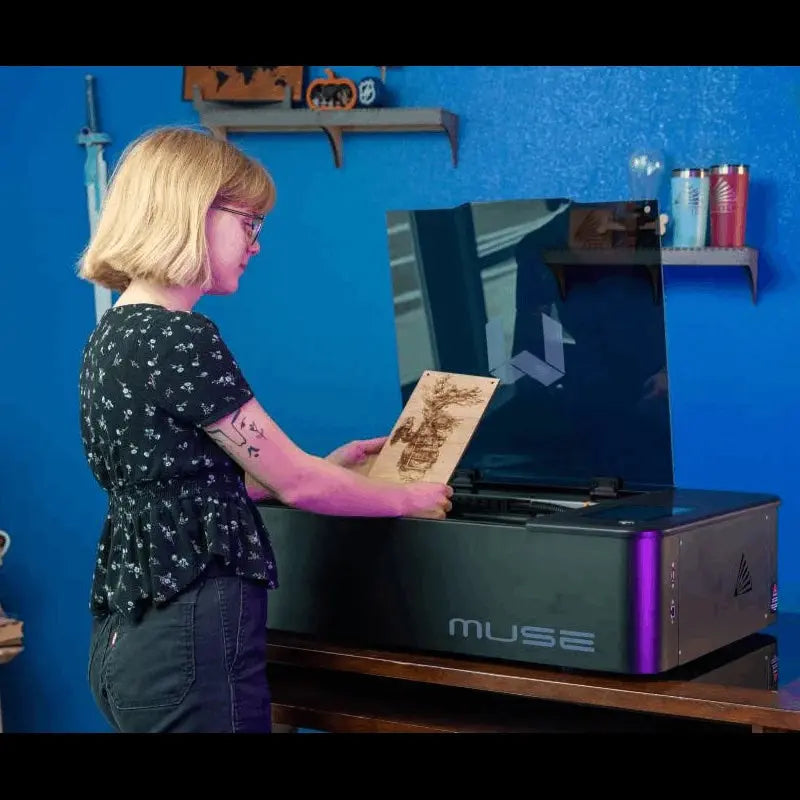 FSL Muse Core – Desktop CO₂ Laser Cutter & Engraver - Cutters from Full Spectrum Laser