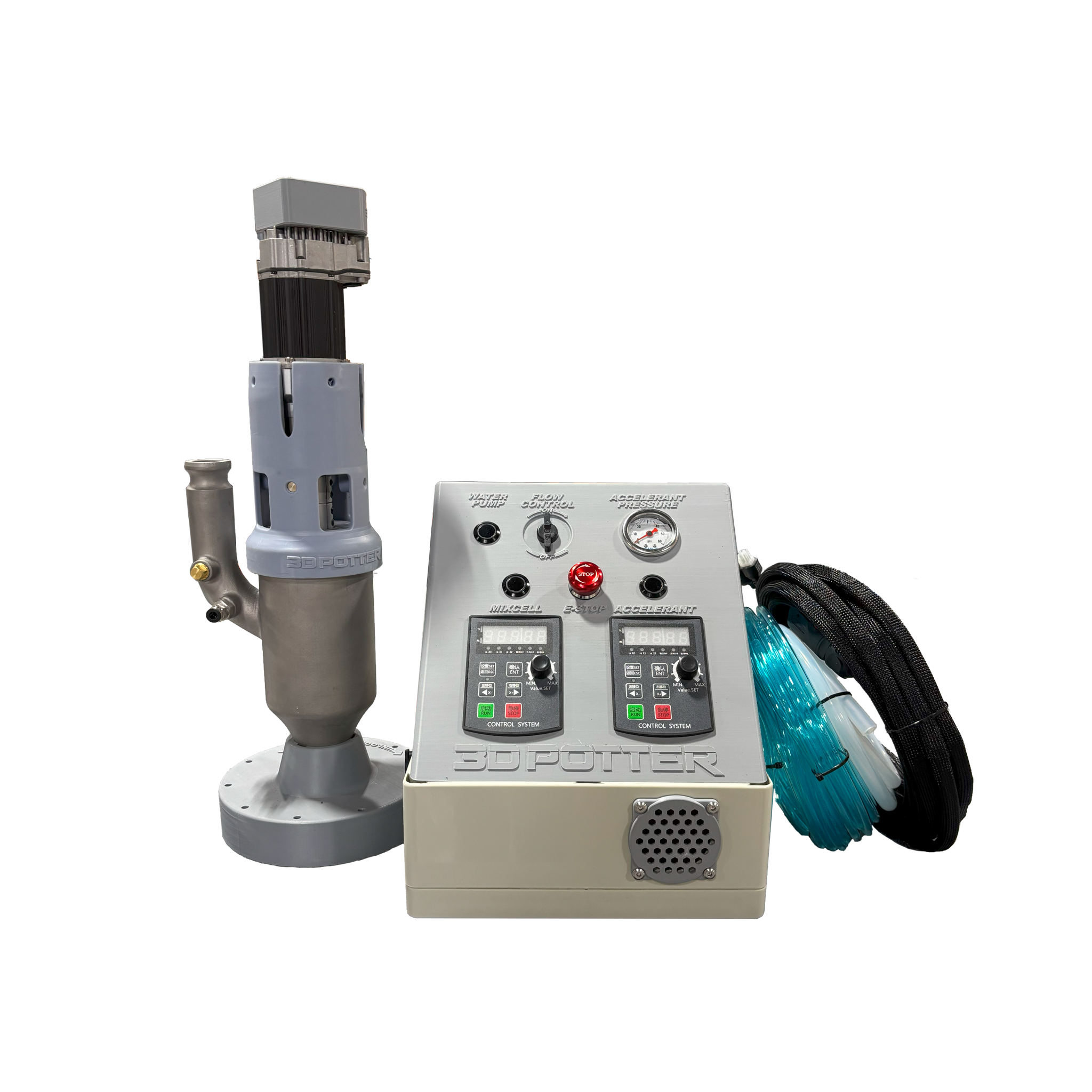 3D Potter MixCell Material Mixing Systems