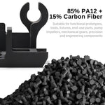 SainSmart ePA12-CF Carbon Fiber Nylon Filament – Black, 1.75mm, 0.5kg (1.1 lb) SainSmart.com