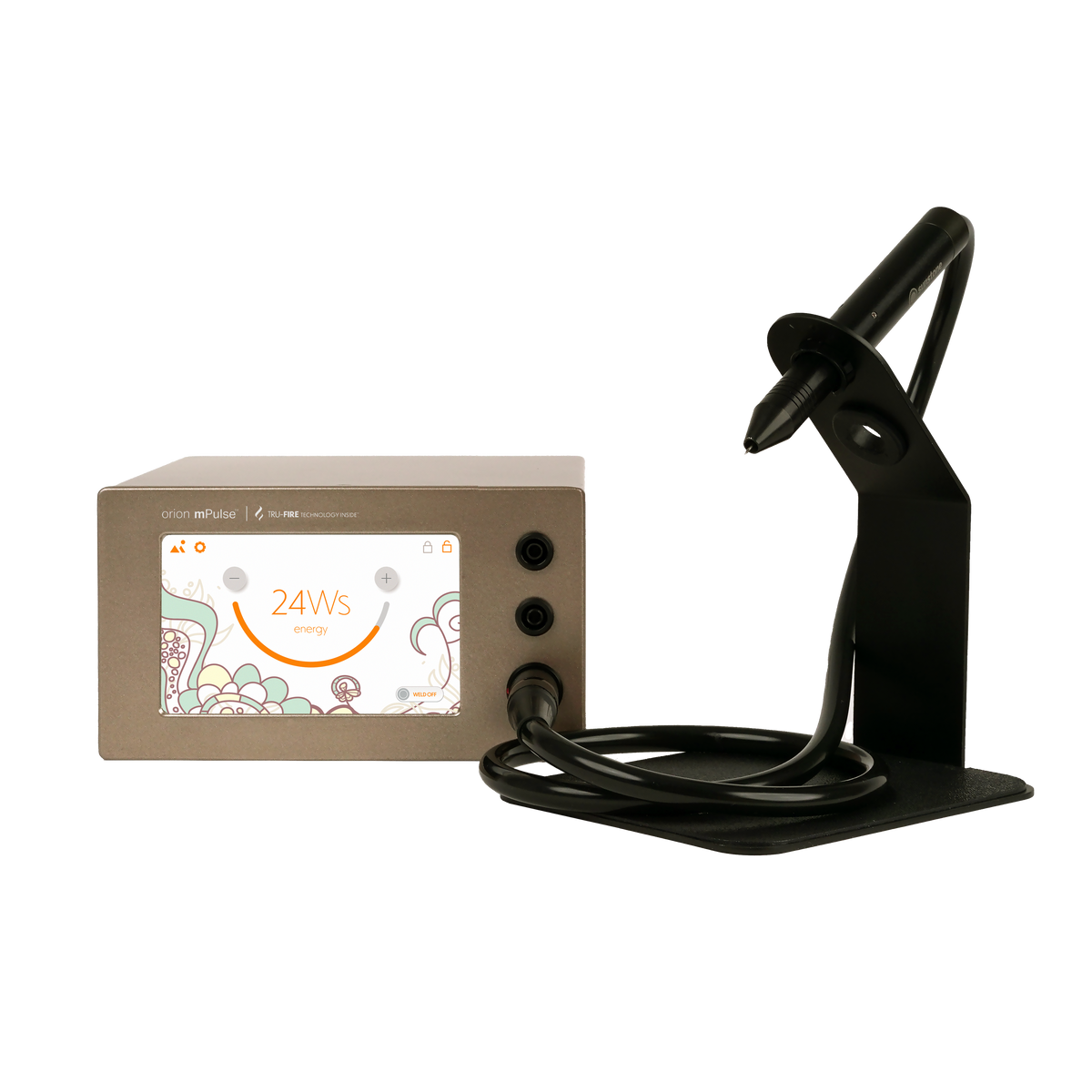 Orion mPulse® Permanent Jewelry Welder™ with a Black Stylus - Welders from Sunstone Permanent Jewelry