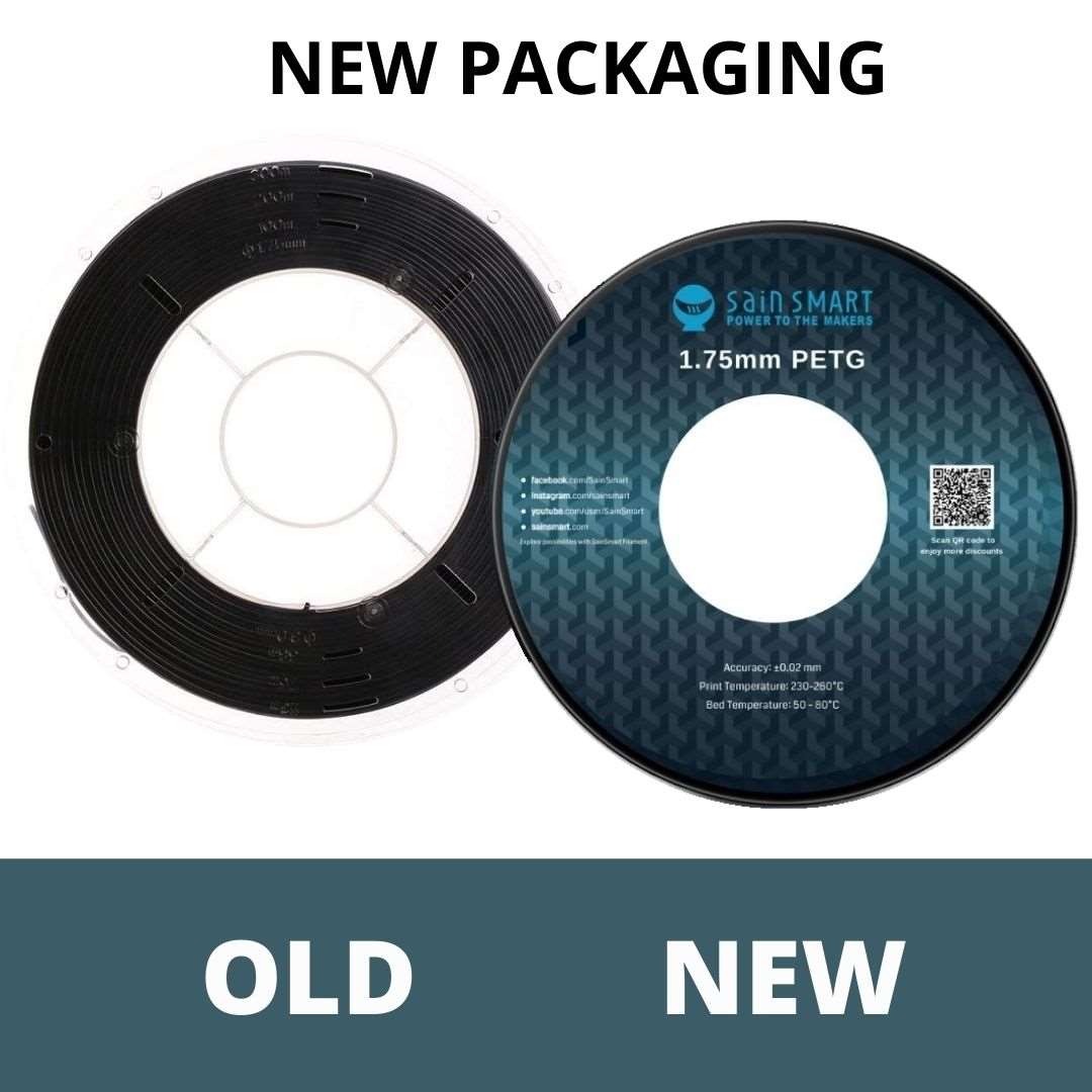 All Colors, PETG Filament 1.75mm 1kg/2.2lb, SainSmart PRO-3 Series SainSmart.com