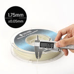 SainSmart Natural PVA Dissolvable Filament – Water-Soluble Support Material, 1.75mm, 0.5kg (1.1 lb) SainSmart.com