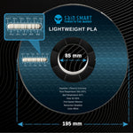 SainSmart LW-PLA Filament – Lightweight Active Foaming PLA, 1.75mm, 1kg (2.2 lb), Black or White SainSmart.com