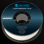SainSmart LW-PLA Filament – Lightweight Active Foaming PLA, 1.75mm, 1kg (2.2 lb), Black or White SainSmart.com