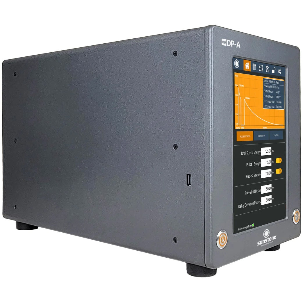 Sunstone Capacitive Discharge (CD) Dual-Pulse Welders – Advanced Series (DPA Series)