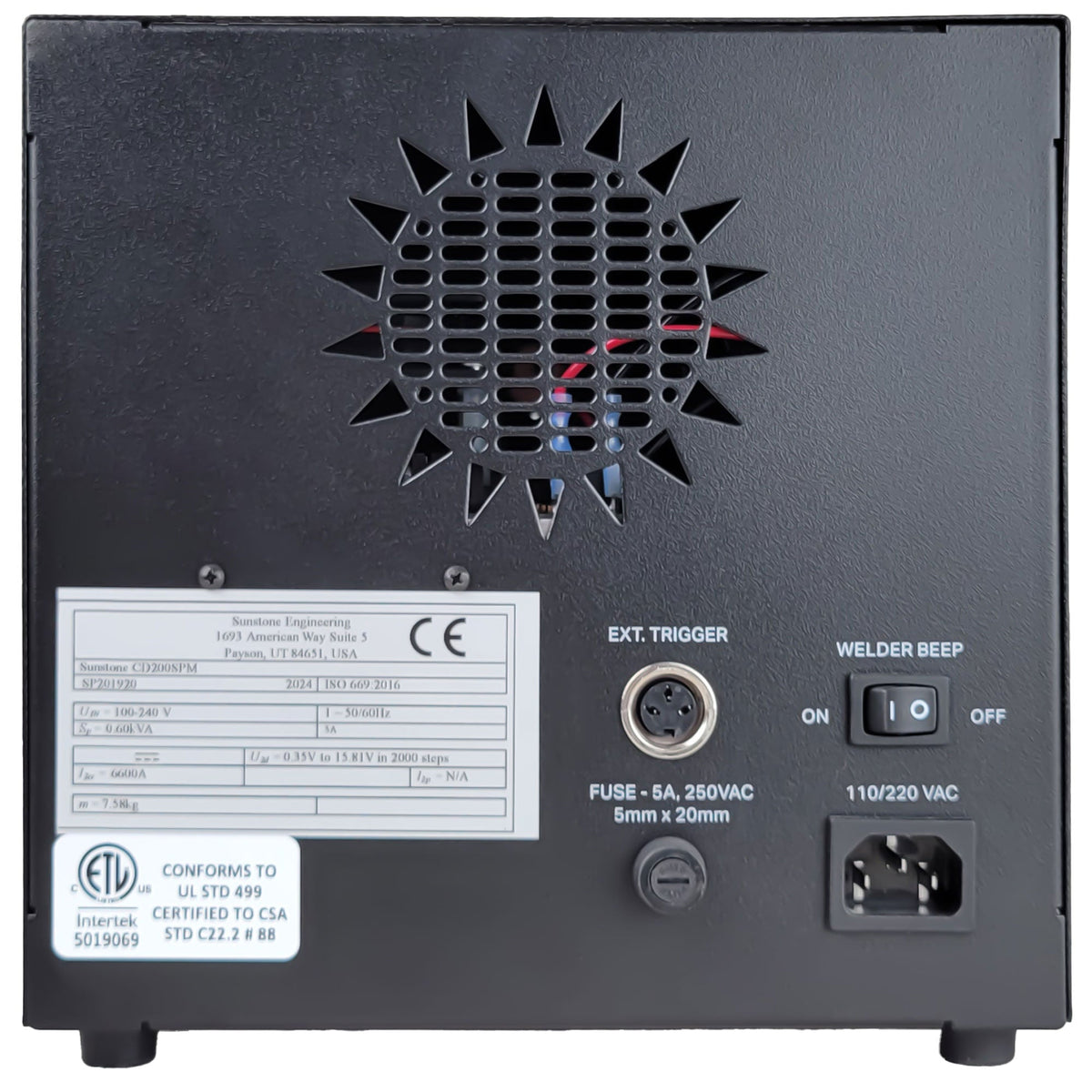 Micro Resistance - Single Pulse CD Spot Welders - Manufacturing from Sunstone Welders