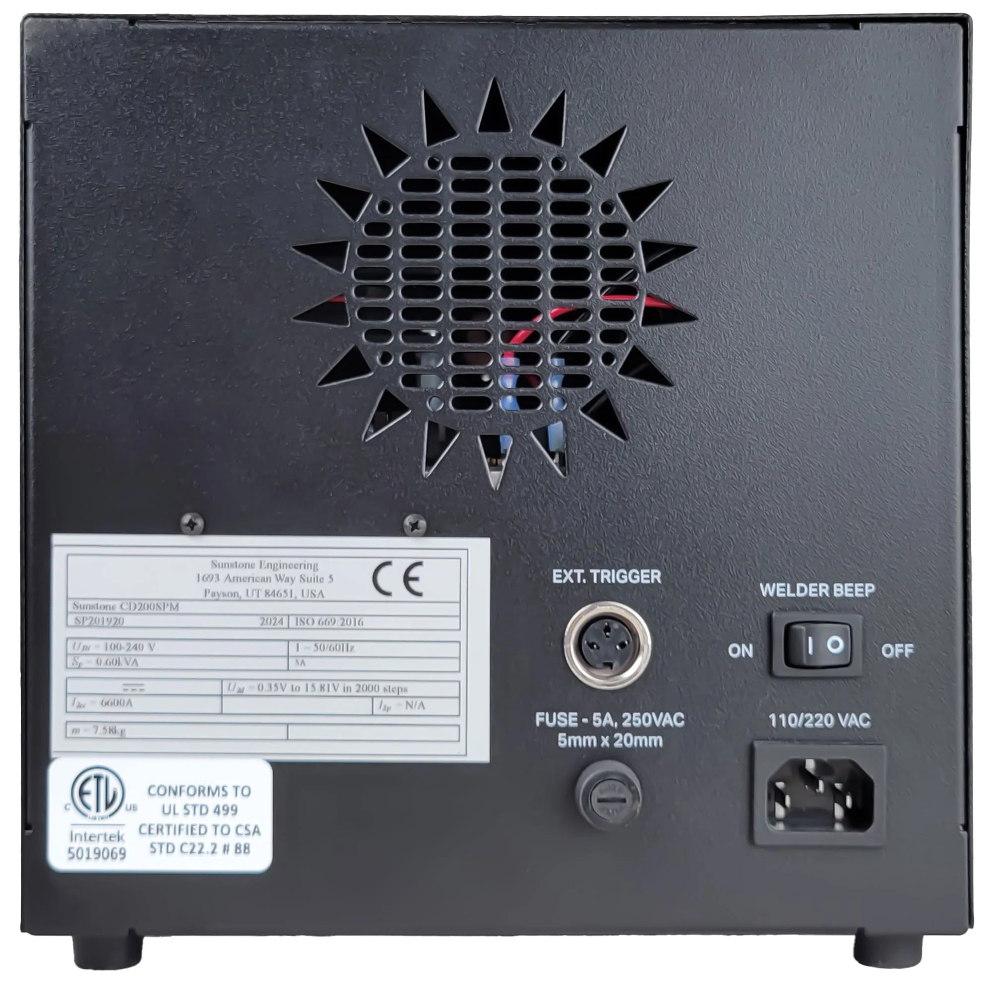 Sunstone Capacitive Discharge (CD) Spot Welders – Single Pulse Manual (SPM) Series