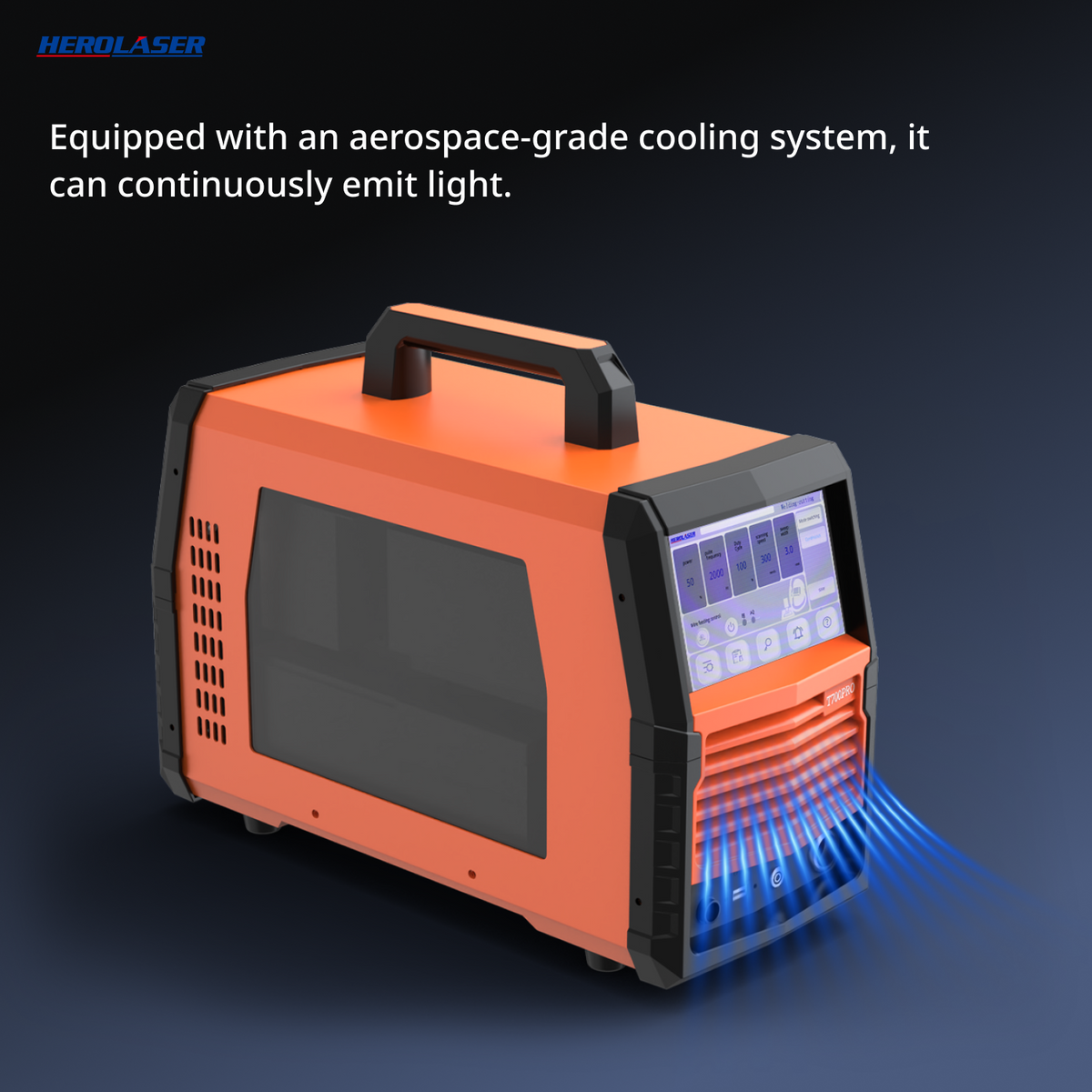 HEROLASER T700PRO Handheld Fiber Laser Welder ML-WF-A03 (T7-MM02) – 700W HEROLASER