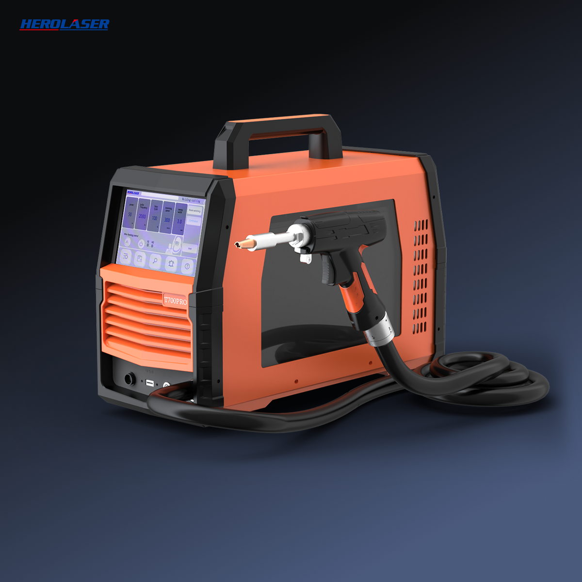 HEROLASER T700PRO Handheld Fiber Laser Welder ML-WF-A03 (T7-MM02) – 700W HEROLASER