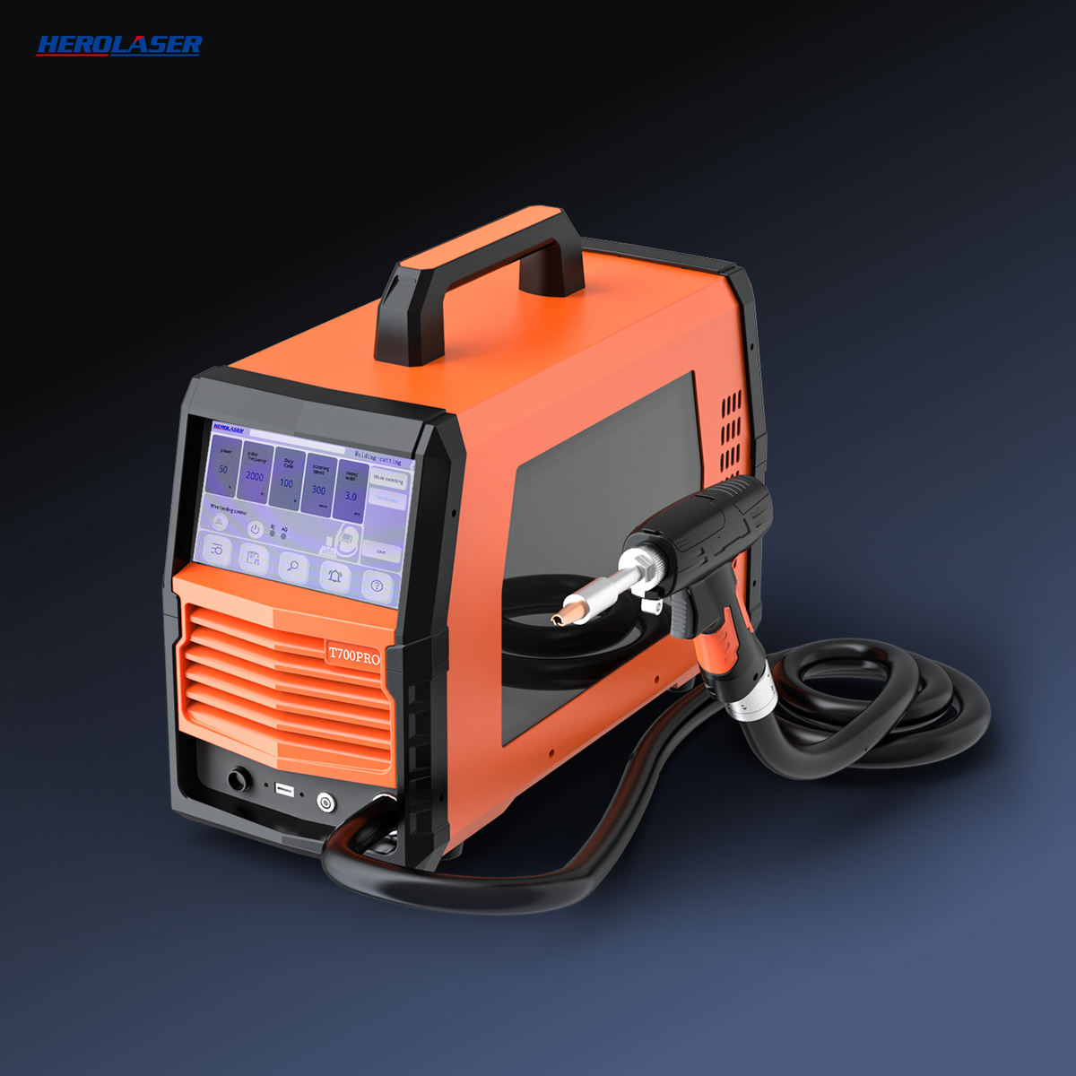 HEROLASER T700PRO Handheld Fiber Laser Welder ML-WF-A03 (T7-MM02) – 700W HEROLASER