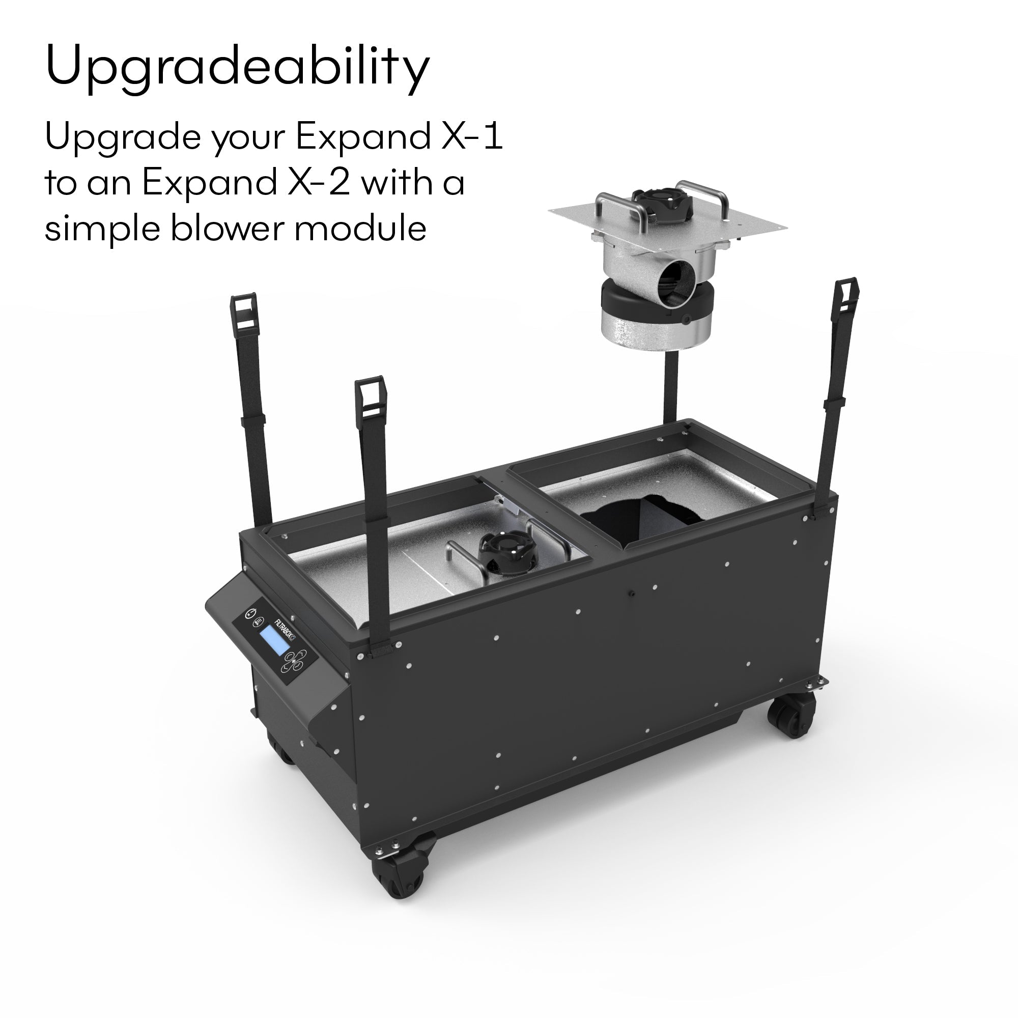 Filtrabox Expand X-1 Fume Extraction System – Compact HEPA & Carbon Air Filtration Unit