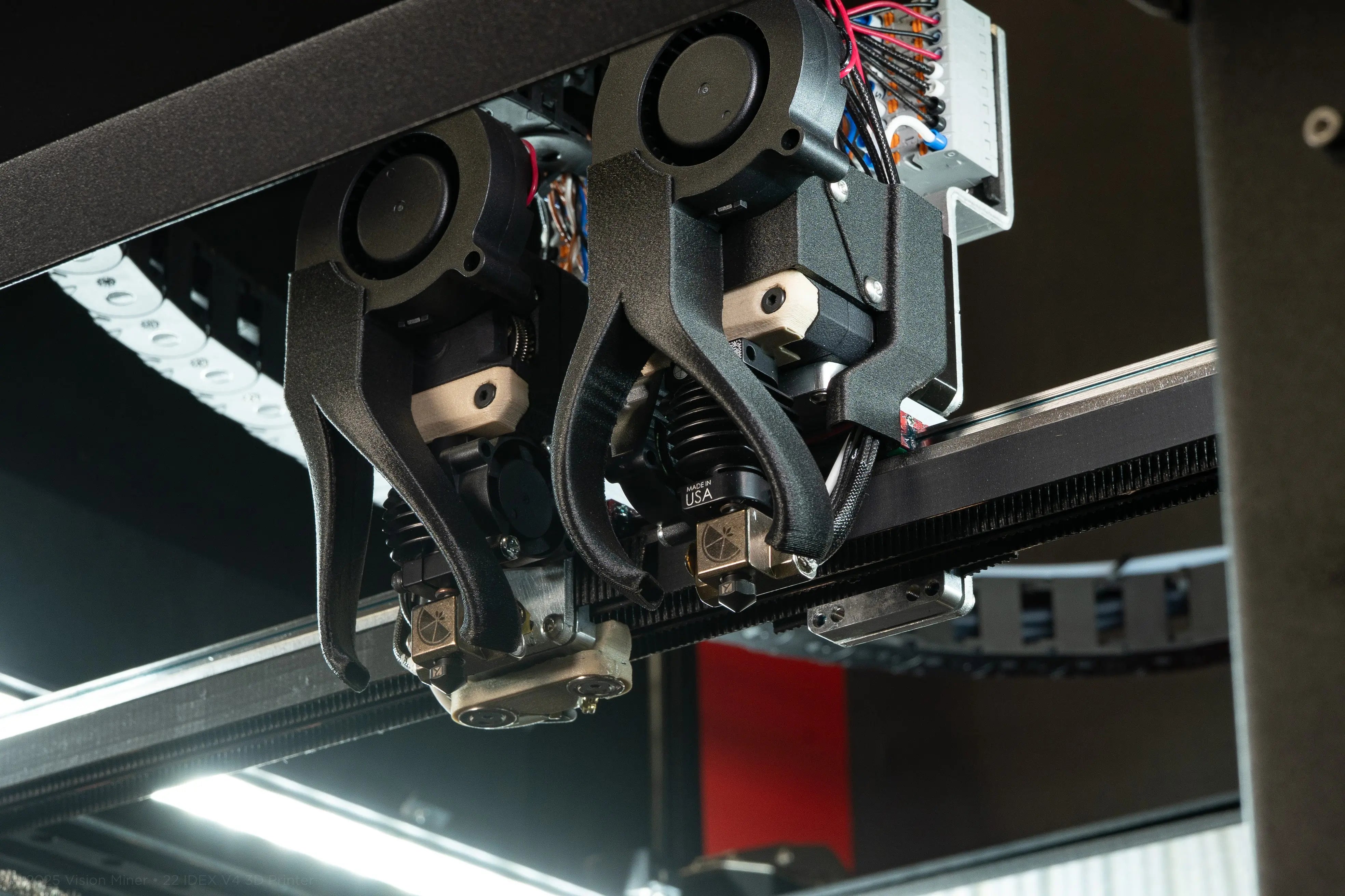 Vision Miner 22 IDEX V4 High-Temperature Industrial 3D Printer - 3D Printers from Vision Miner