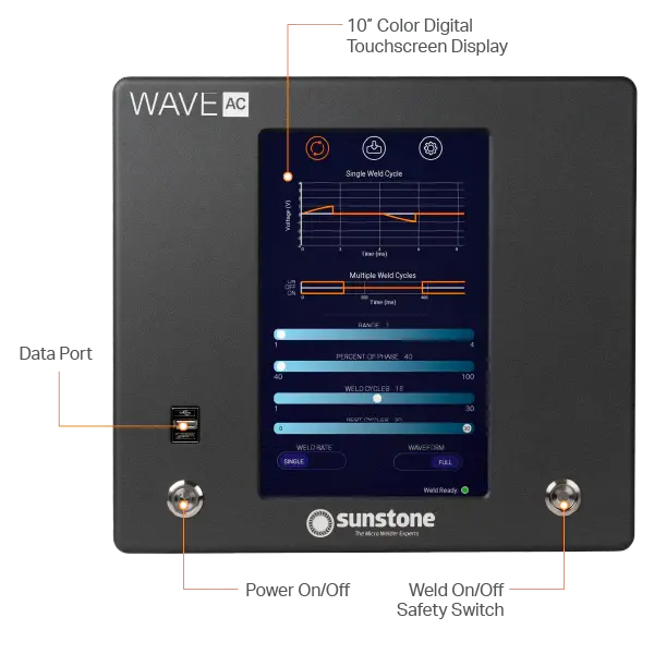 Sunstone Wave AC Micro TIG Welder - Welders from Sunstone