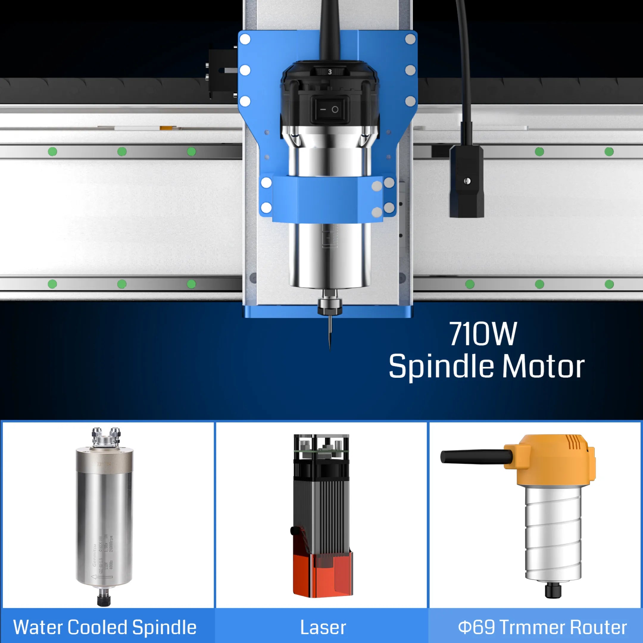Genmitsu PROVerXL 2×2 CNC Router - 24" × 24" Work Area