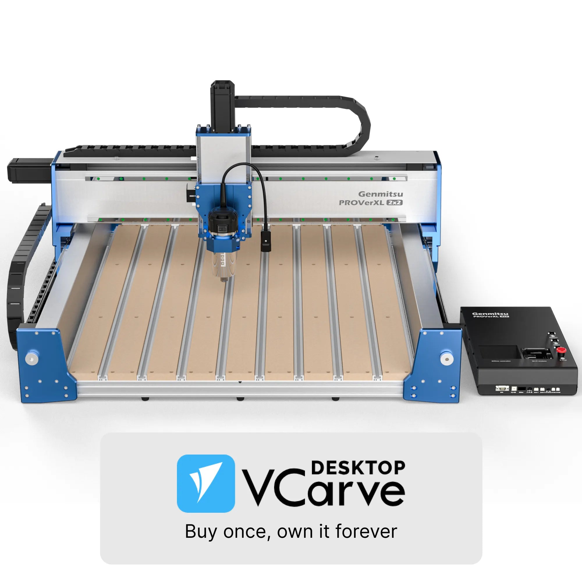 Genmitsu PROVerXL 2×2 CNC Router - 24" × 24" Work Area
