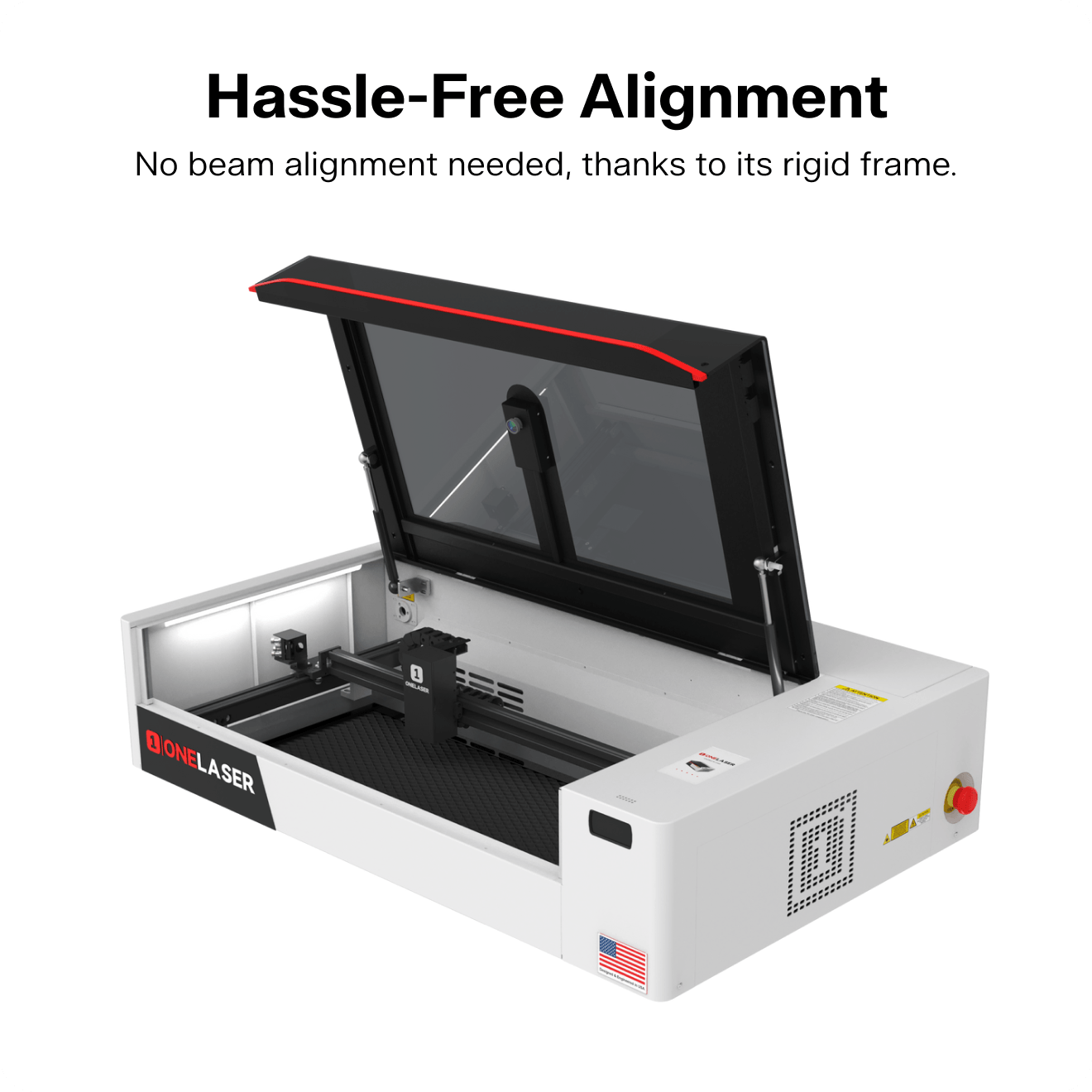 OneLaser XRF™ Performance Desktop Laser Engraver (38W RF) OneLaser