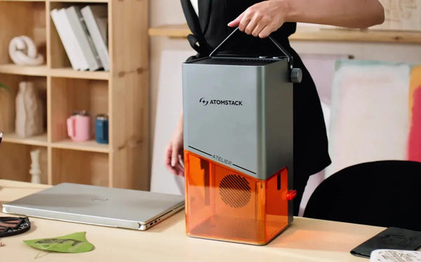 AtomStack Atelier Laser Engraver – 12W Diode Galvo - Craft Cutters & Embossers from AtomStack