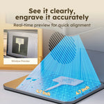 AtomStack Atelier Laser Engraver – 12W Diode Galvo - Craft Cutters & Embossers from AtomStack