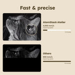 AtomStack Atelier Laser Engraver – 12W Diode Galvo - Craft Cutters & Embossers from AtomStack