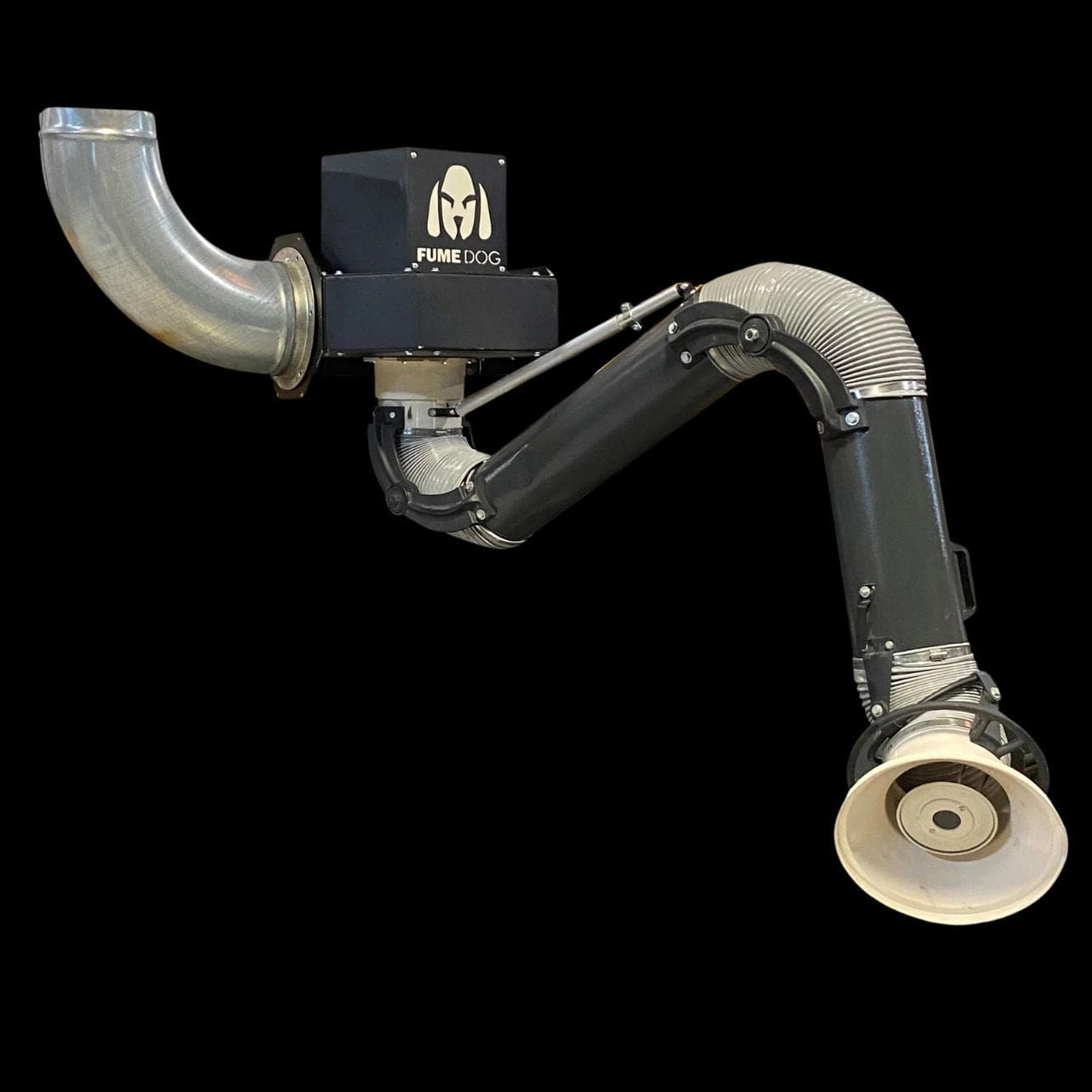 Fume Dog – Bulldog-EX – Wall-Mount Welding Fume Extraction / Exhaust System (1,200 CFM)