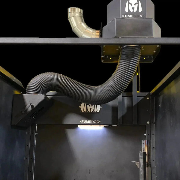 Fume Dog – Bulldog-EX-FLEX – Magnetic Wall-Mount Welding Fume Extraction / Exhaust System - Business & Industrial from Fume Dog