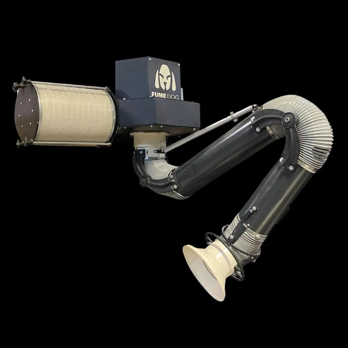 Fume Dog – Bulldog-FILT – Heavy-Duty Wall Mount Fume Extractor for Welding - Business & Industrial from Fume Dog