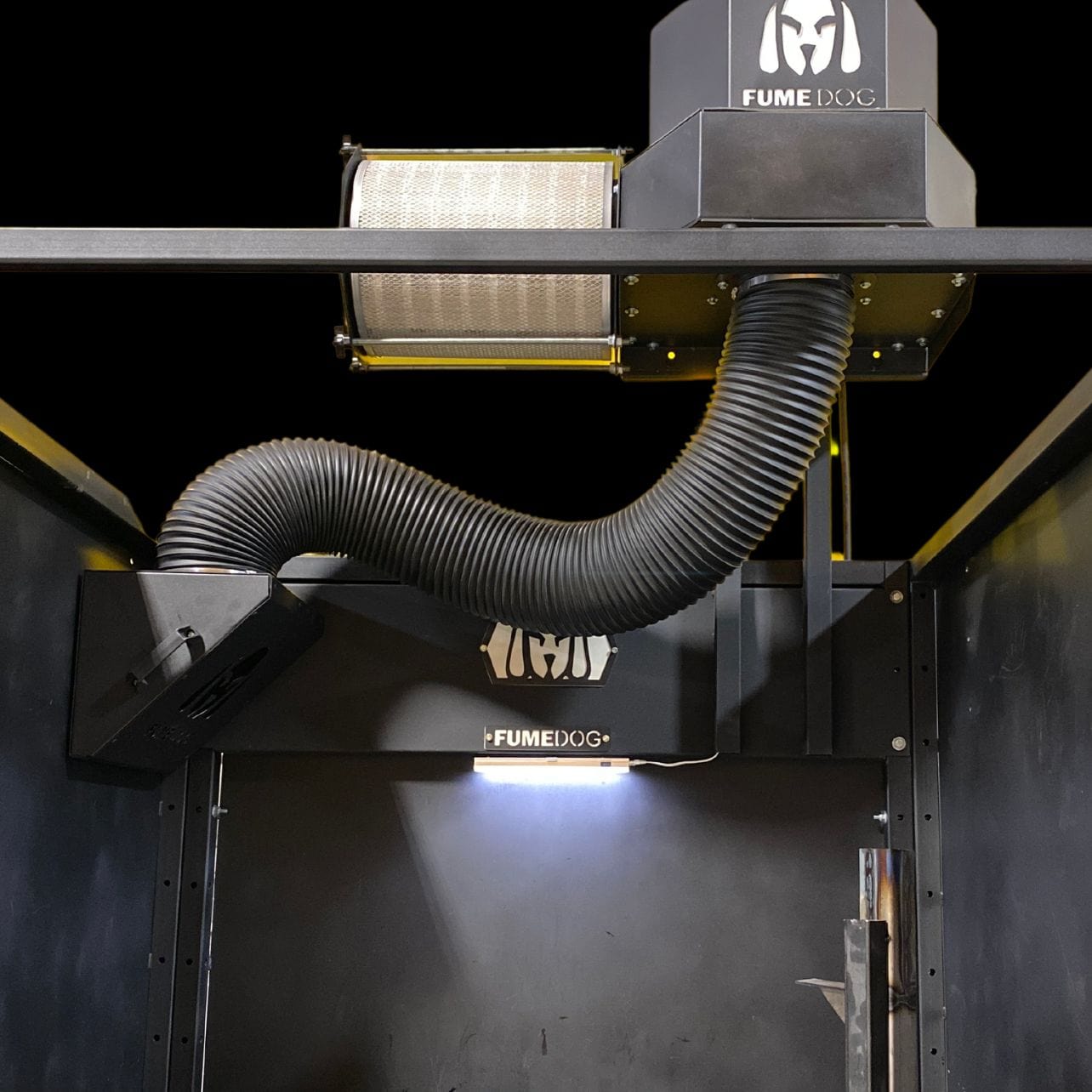Fume Dog – Bulldog-FILT-FLEX – Magnetic Wall Mount Welding Fume Extractor with Flexible Arm