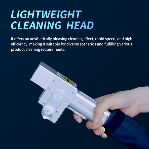 HEROLASER Hand-Held Fiber Laser Cleaner 2000W HEROLASER