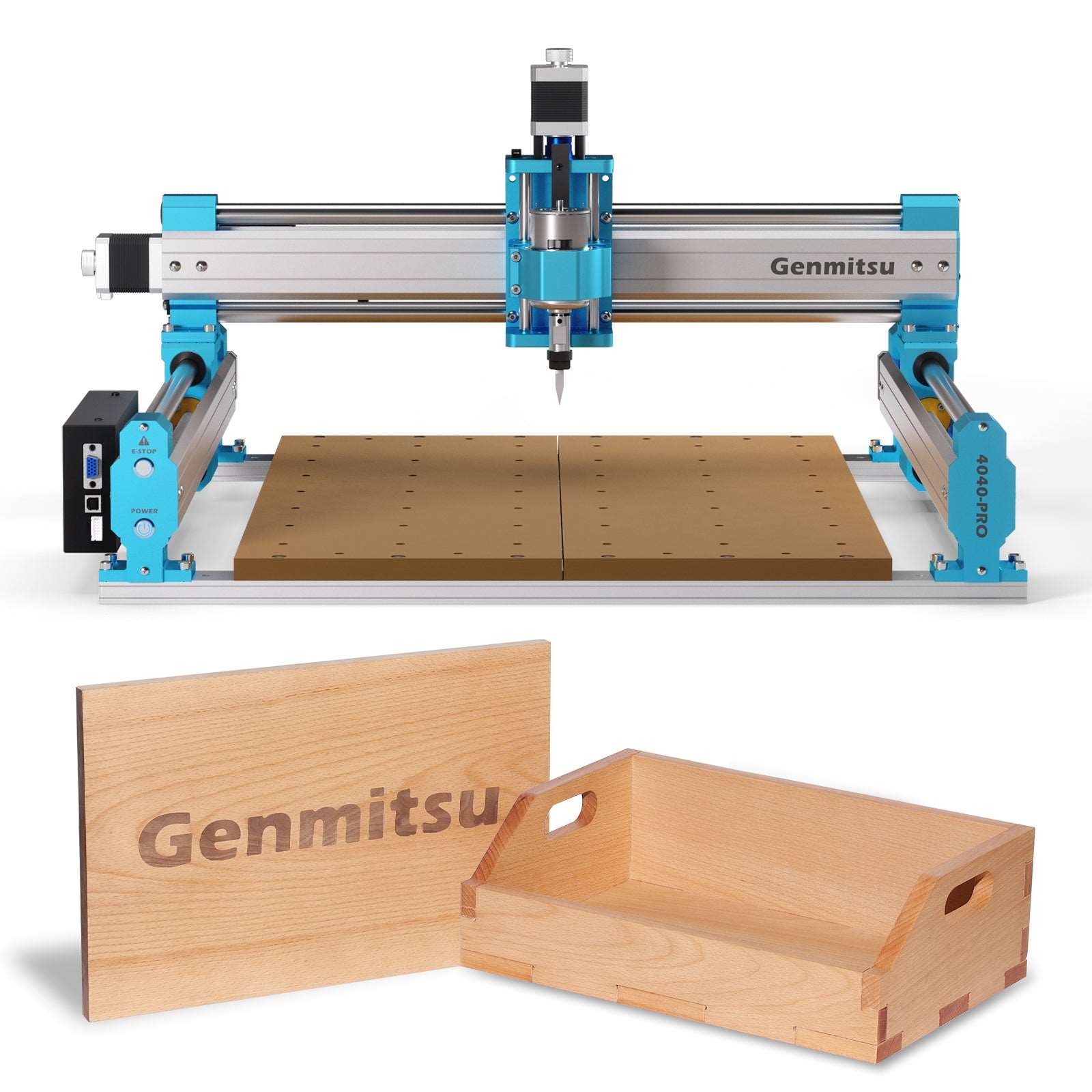 Genmitsu 4040-PRO CNC Router - 400×400 mm Work Area